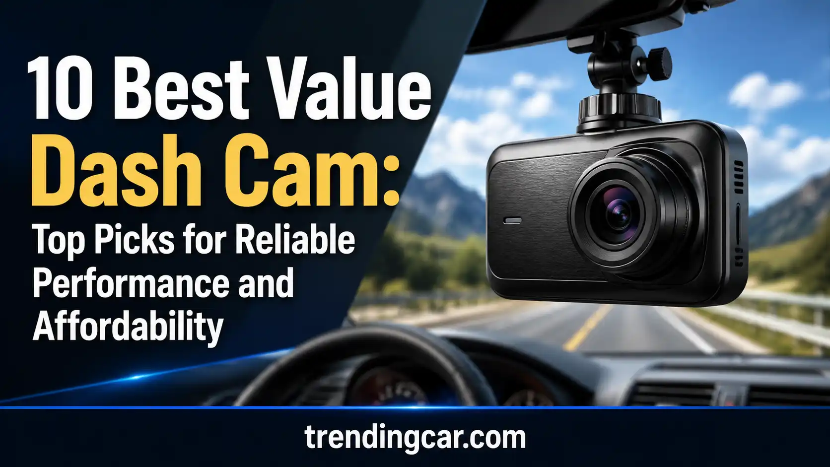 10 Best Value Dash Cam Top Picks for Reliable Performance and Affordability