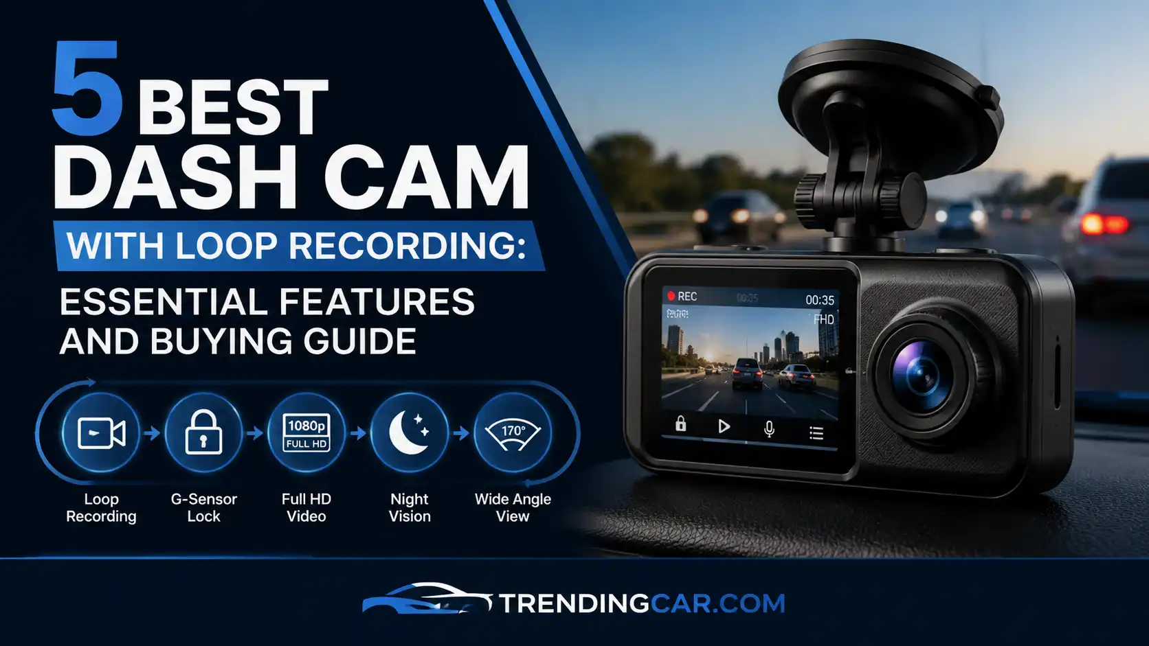 5 Best Dash Cam With Loop Recording Essential Features and Buying Guide